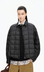 Down Coat / JNBY Oversized Short Goose Down Coat