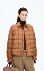 Down Coat / JNBY Oversized Short Goose Down Coat