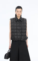 Down Vest / JNBY Oversized Short Goose Down Vest