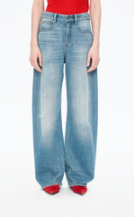 Pants /(ESG) JNBY Relaxed Banana Denim Trousers