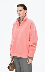 Sweatshirt / JNBY Oversized Fleece Texture Pullover