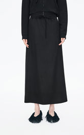 Skirt / JNBY Relax Wool-Cashmere Maxi Skirt