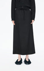Skirt / JNBY Relax Wool-Cashmere Maxi Skirt