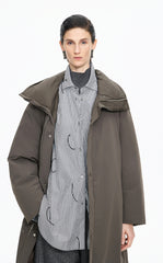 Down Coat / JNBY Reversible Oversized Long Down Coat