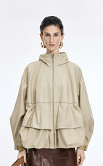 Jacket / JNBY Retro Oversized Fit Cotton Jacket