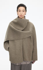 Coat / JNBY Oversize Wool Blend Coat