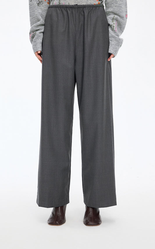 Pants / JNBY Wool-Blend Drawstring Trousers
