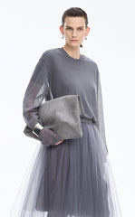 Bag / JNBY Minimalist PU Handbag