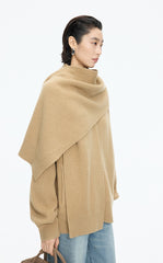 Sweater / (ESG)JNBY Wool Wrap Longline Cardigan