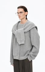 Sweatshirt / JNBY Oversized Cotton Pullover