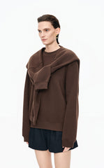 Sweatshirt / JNBY Oversized Cotton Pullover