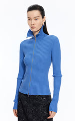 Sweater / JNBY Fitted Wool Blend Cropped Cardigan