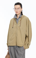 Jacket / JNBY Oversized Cotton Utility Jacket