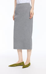 Skirt / JNBY Mid-Length Stretch Waist Skirt