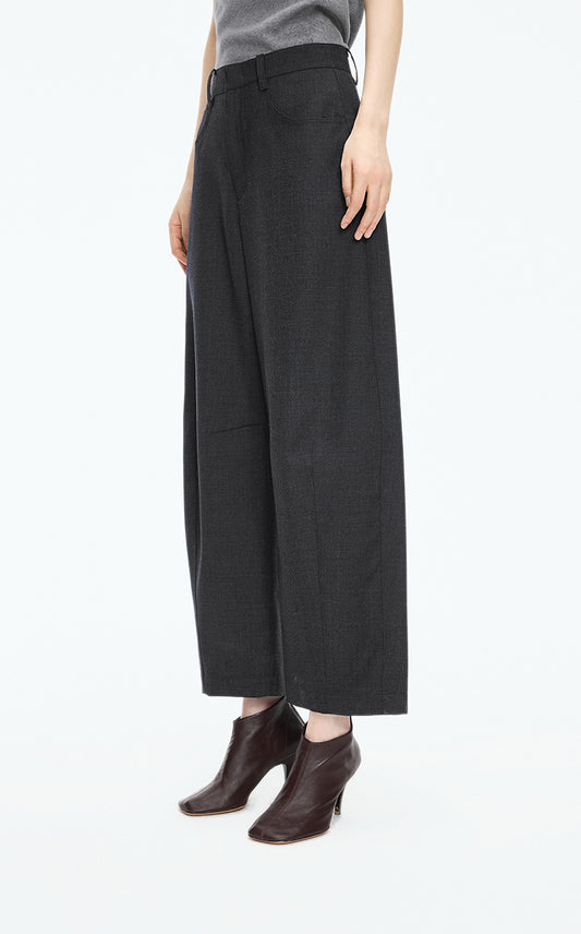Pants / JNBY Wool Banana Cuffed Trousers