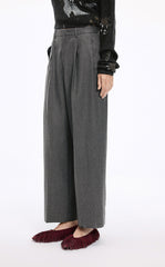 Pants / JNBY Wide-Leg Wool Blend Trousers