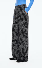 Pants / JNBY Shadow Art Straight Wool Blend Pants