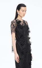 Shirt / JNBY Lace Plum Blossom Top