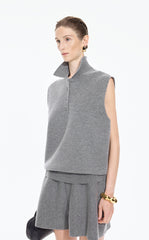 Sweater / JNBY Wool Polo Knit Vest