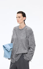 Sweater / JNBY Textured Wool Blend Pullover