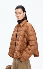 Down Coat / JNBY Oversized Short Goose Down Coat