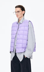 Down Vest / JNBY Oversized Short Goose Down Vest