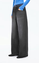 Pants / JNBY Straight-Leg Cuffed Denim Pants