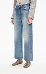 Pants / JNBY Relaxed Wide-Leg Long Jeans