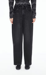 Pants / JNBY Relaxed Straight-Leg Long Jeans