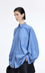 Shirt / JNBY H-Line Deconstructed Cotton Shirt