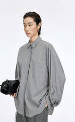 Shirt / JNBY H-Line Deconstructed Cotton Shirt