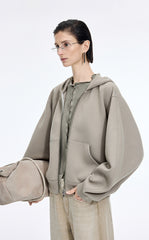 Sweatshirt / JNBY Lightweight Cotton Blend Hoodie