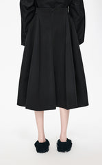 Skirt / JNBY Mid-Length Flared Waist Skirt