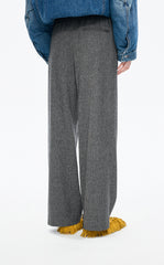 Pants / JNBY Straight-Leg Drawstring Wool Blend Trousers