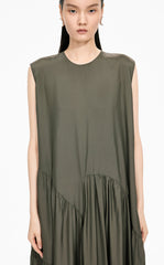 Dress / JNBY Sleeveless Silk-Blend Maxi Dress