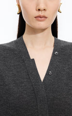 Sweater / JNBY Loose Wool Metallic Vest