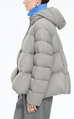 Down Coat / JNBY Oversized Boxy Short Down Coat