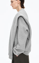 Sweatshirt / JNBY Oversized Cotton Pullover