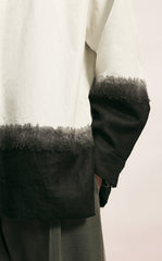 Shirt / CROQUIS Needle-Spliced Oversized Cotton-Linen Poplin Shirt