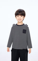 T-Shirt / jnby by JNBY Heart Striped Kids T-Shirt
