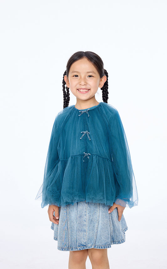 Shirt / jnby by JNBY Oversize Bow Kids Top