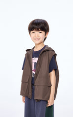 Vest / jnby by JNBY Water-Repellent Hooded Kids Vest