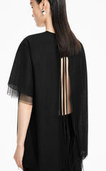 Shirt / JNBY Eco-Friendly Acetate Mesh Short Sleeve Shirt