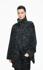 Jacket / JNBY Colored Pencil Floral Oversized Cotton Jacket