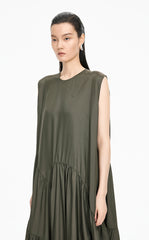 Dress / JNBY Sleeveless Silk-Blend Maxi Dress