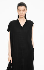 Dress / JNBY Machine-Washable Wool Sleeveless Dress