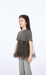 T-Shirt / jnby by JNBY Mesh Detail Kids T-Shirt