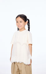 T-Shirt / jnby by JNBY Mesh Detail Kids T-Shirt