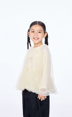 Shirt / jnby by JNBY Oversize Bow Kids Top