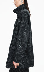 Jacket / JNBY Colored Pencil Floral Oversized Cotton Jacket